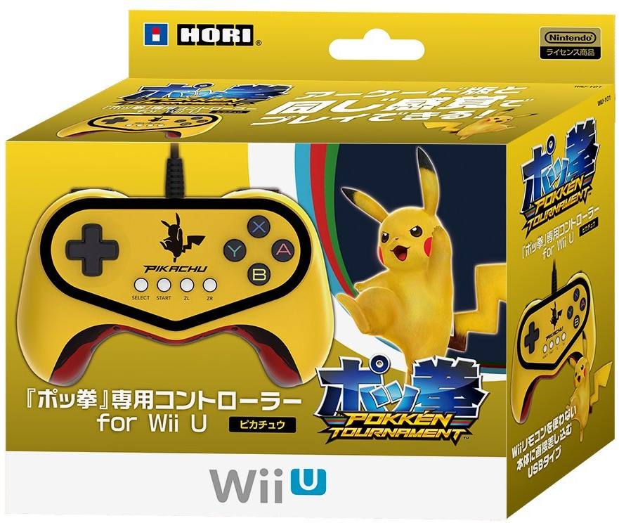 mostrador Tratado especificar Pokken Tournament Controller for Wii U (Pikachu) for Wii U