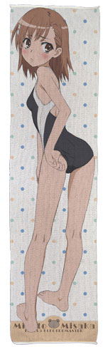 Toaru Kagaku no Railgun S Body Wash Towel: Mikoto Misaka image 1