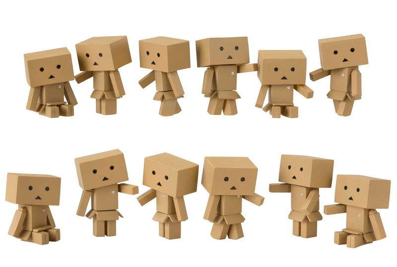 Yotsuba&! WaiWai: Danboard (Set of 12 pieces) image 1