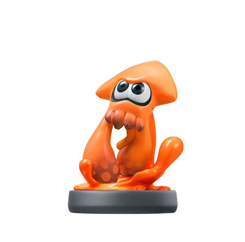 amiibo Splatoon Series Figure (Ika Orange) image 2
