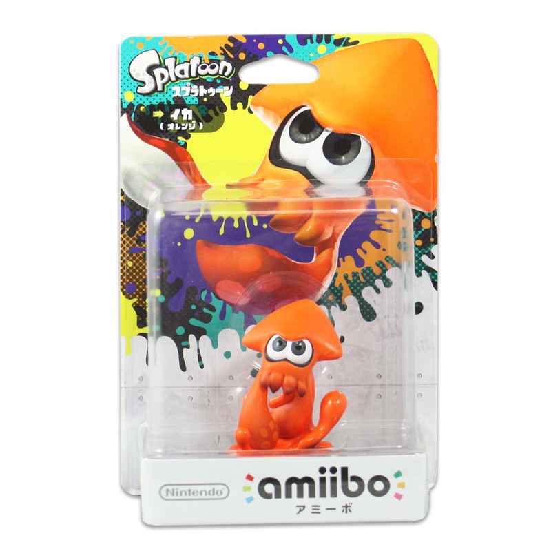 amiibo Splatoon Series Figure (Ika Orange) image 3