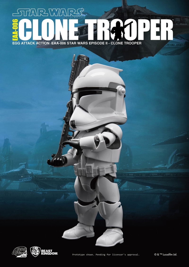 Egg Attack Star Wars Episode II Attack of the Clones: Clone Trooper image 1