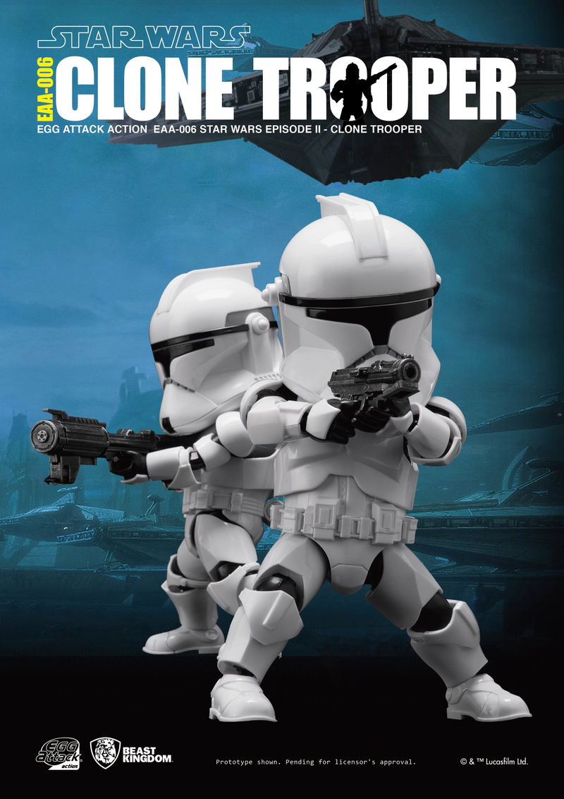 Egg Attack Star Wars Episode II Attack of the Clones: Clone Trooper image 2