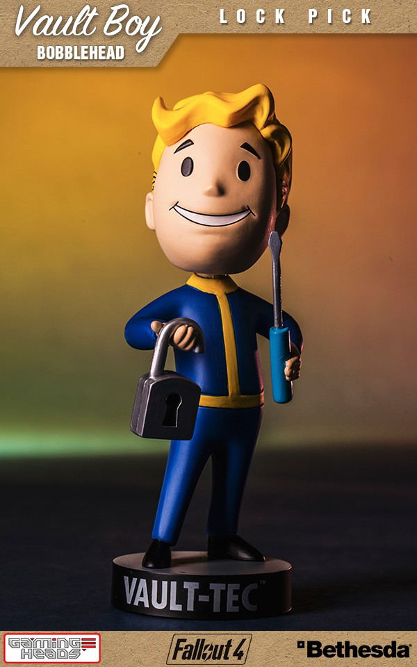 Fallout 4 Vault Boy 111 Bobbleheads Series One: Lock Pick