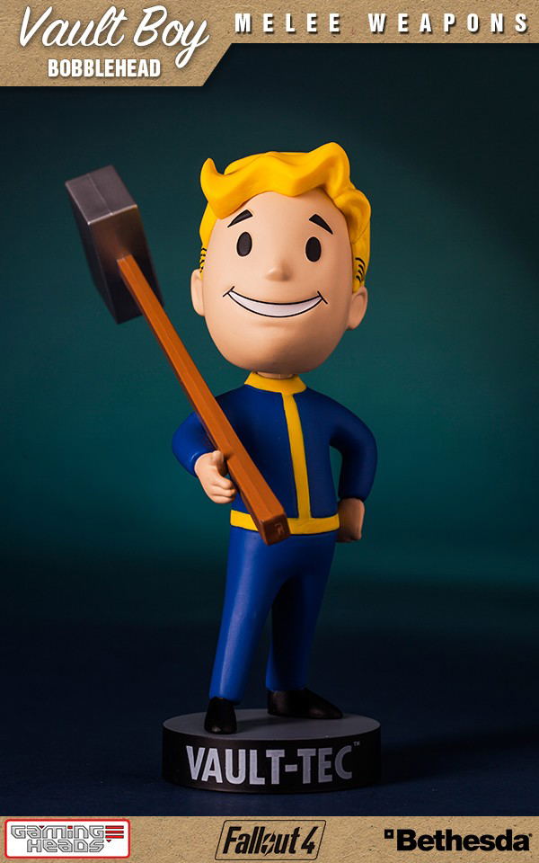 Fallout 4 Vault Boy 111 Bobbleheads Series One: Melee Weapons