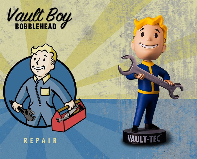 Fallout 4 Vault Boy 111 Bobbleheads Series One: Repair image 1