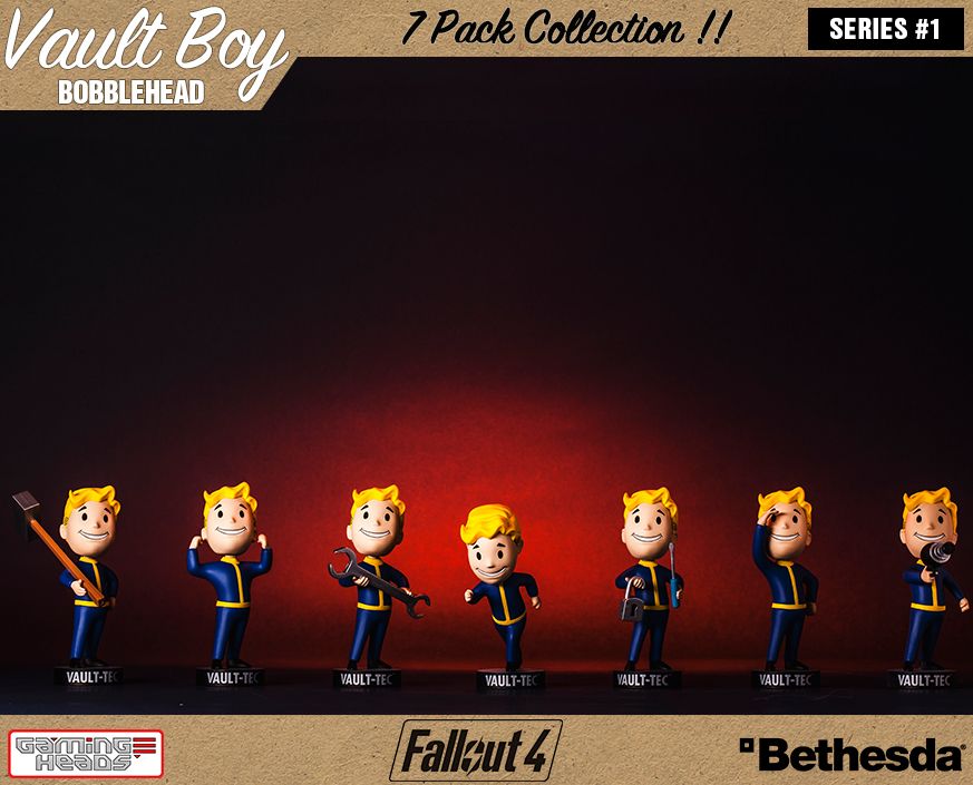 Fallout 4 Vault Boy 111 Bobbleheads Series One: Strength