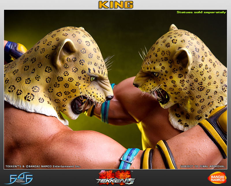 Tekken 5 1/4 Scale Statue: King II image 10