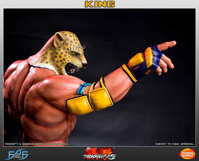 Tekken 5 1/4 Scale Statue: King II image 3