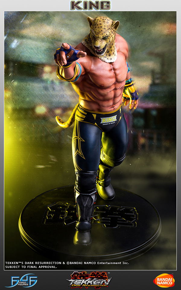 Tekken 5 Dark Resurrection 1/4 Scale Statue: King II image 1