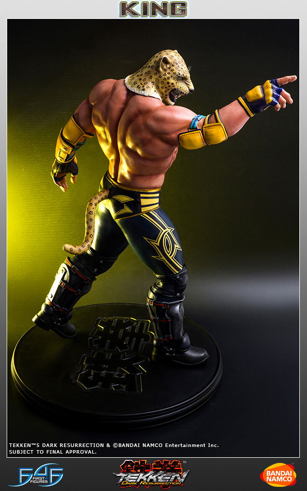 Tekken 5 Dark Resurrection 1/4 Scale Statue: King II image 12
