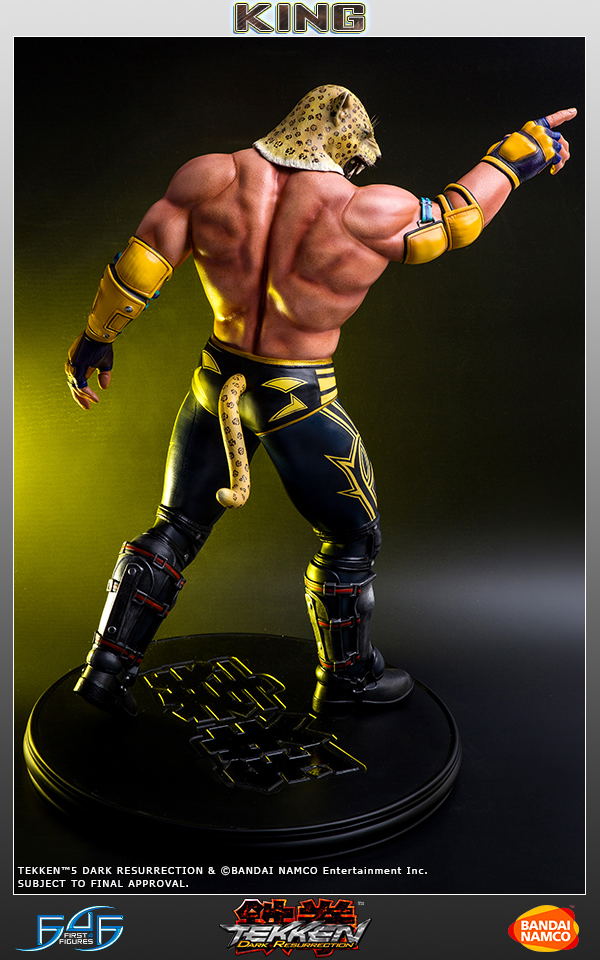 Tekken 5 Dark Resurrection 1/4 Scale Statue: King II image 13