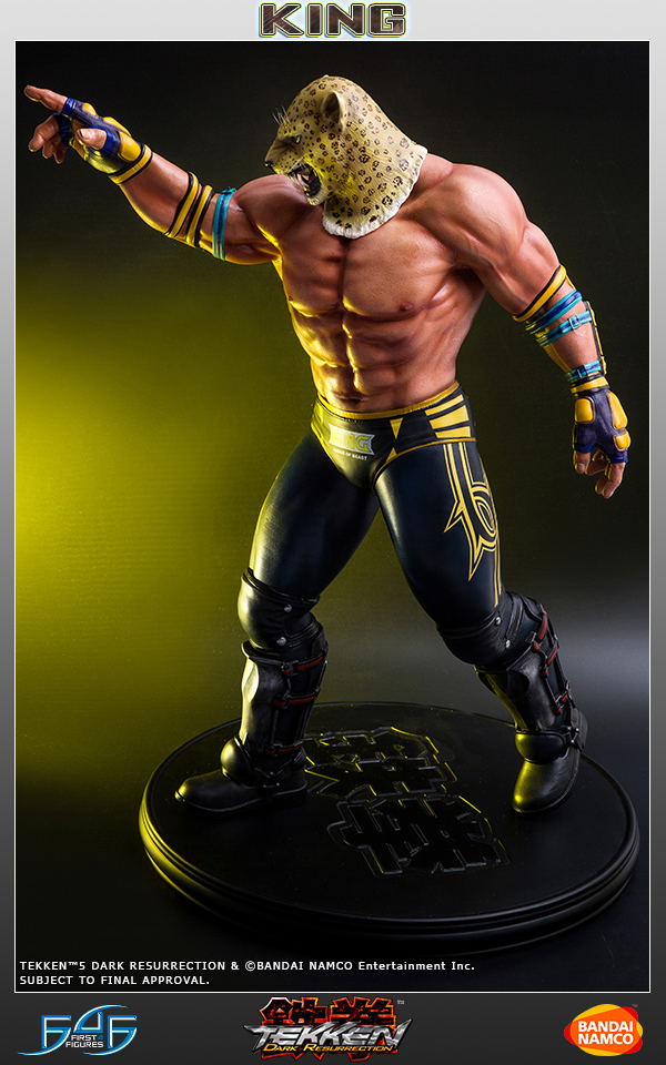 Tekken 5 Dark Resurrection 1/4 Scale Statue: King II image 18