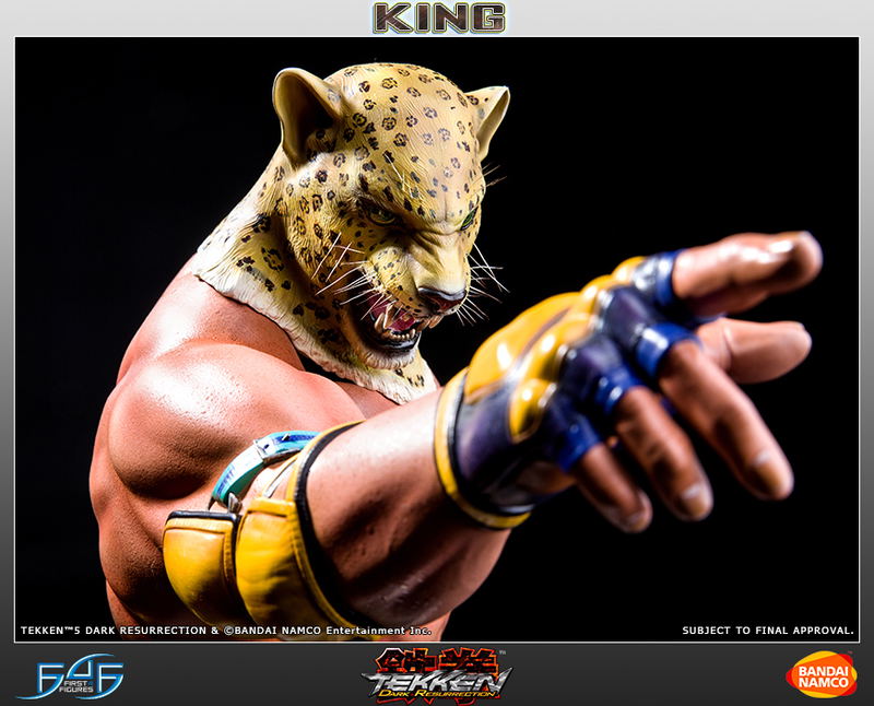 Tekken 5 Dark Resurrection 1/4 Scale Statue: King II image 2