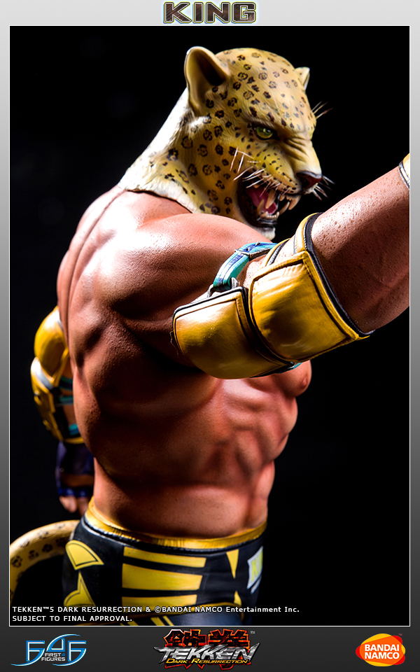 Tekken 5 Dark Resurrection 1/4 Scale Statue: King II image 20
