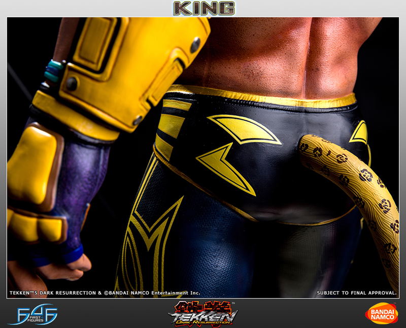 Tekken 5 Dark Resurrection 1/4 Scale Statue: King II image 3