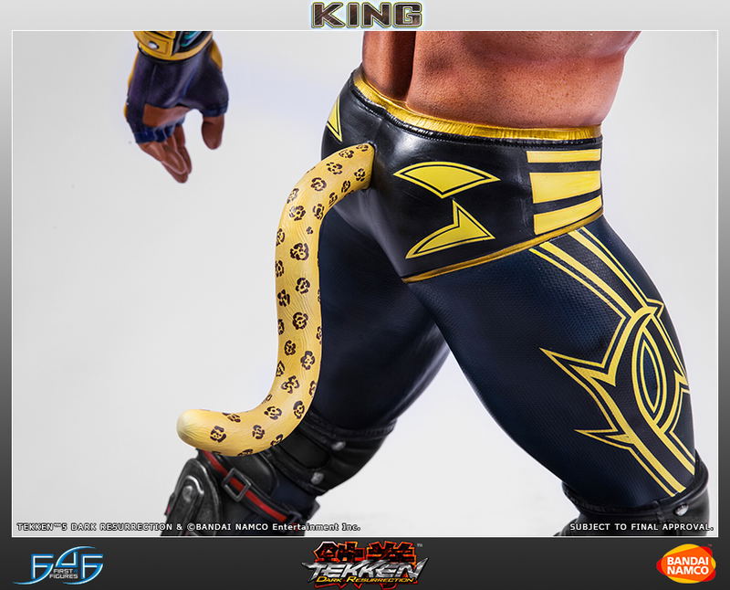 Tekken 5 Dark Resurrection 1/4 Scale Statue: King II image 4