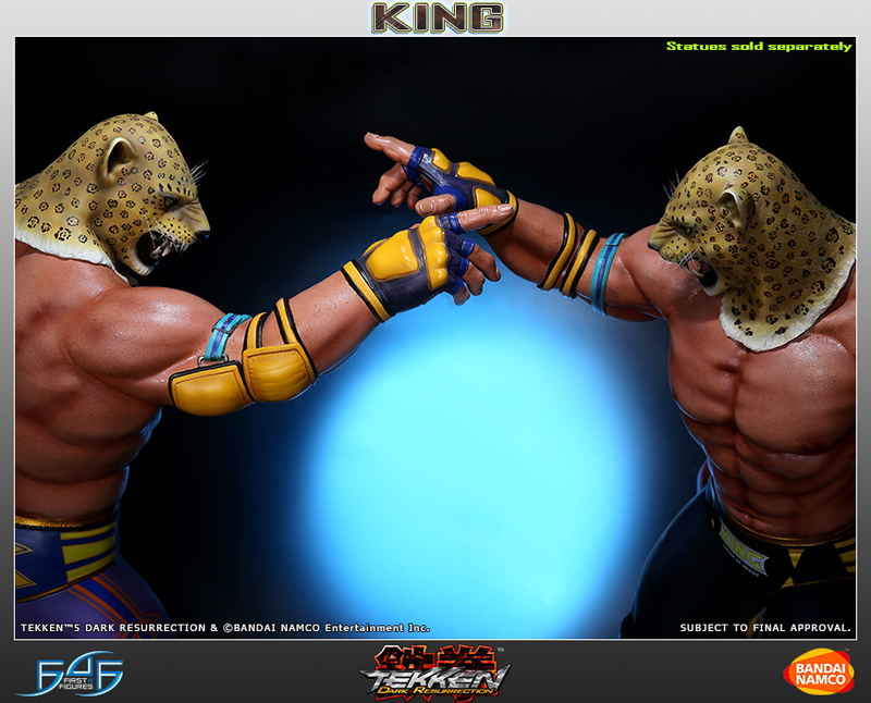 Tekken 5 Dark Resurrection 1/4 Scale Statue: King II image 8