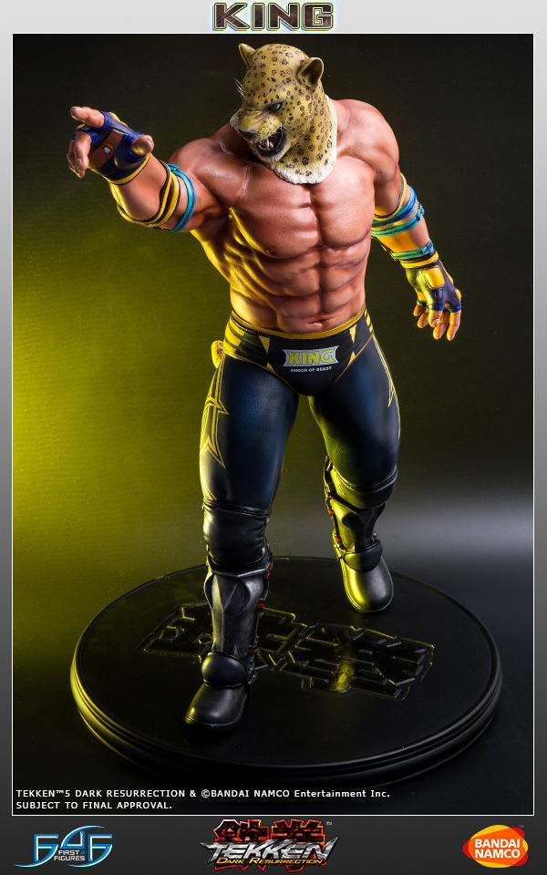 Tekken 5 Dark Resurrection 1/4 Scale Statue: King II image 9