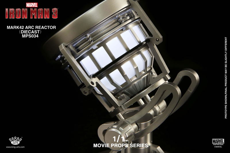 King Arts 1/1 Movie Props Series Iron Man 2: Iron Man Reactor Mark XLII Arc Reactor image 4