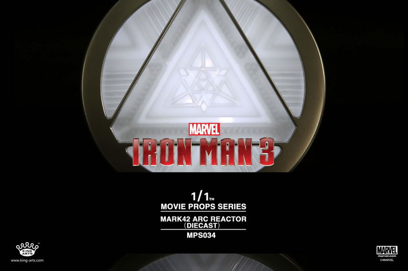 King Arts 1/1 Movie Props Series Iron Man 2: Iron Man Reactor Mark XLII Arc Reactor image 7