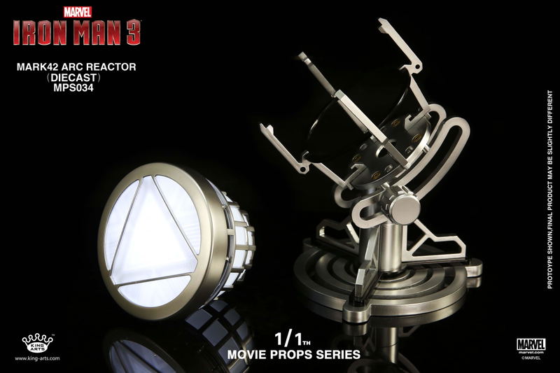 King Arts 1/1 Movie Props Series Iron Man 2: Iron Man Reactor Mark XLII Arc Reactor image 9