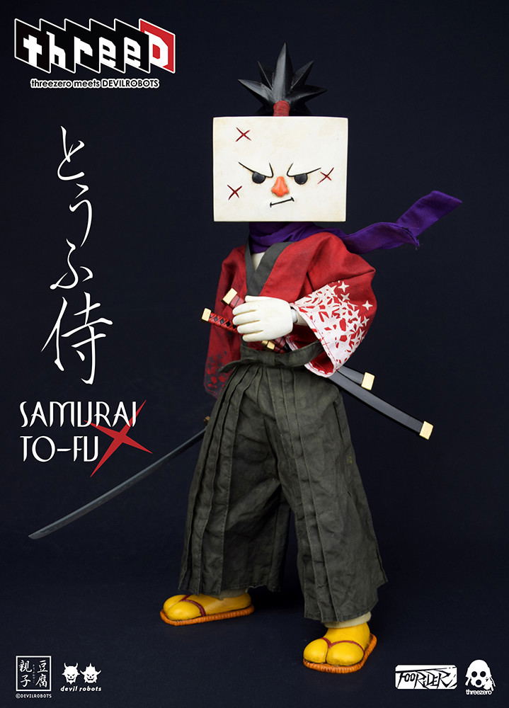 Threezero Meets Devilrobots 1/6 Scale Collectible Figure: Samurai To-fu image 14