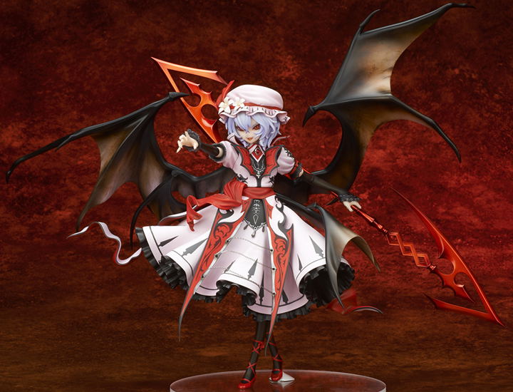 Touhou Project 1/8 Scale Pre-Painted Figure: Remilia Scarlet Koumajou Densetsu Ver. (Re-run) image 6