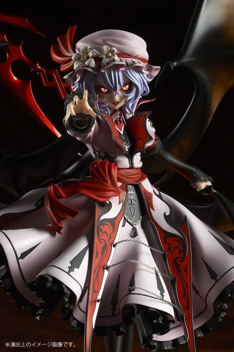 Touhou Project 1/8 Scale Pre-Painted Figure: Remilia Scarlet Koumajou Densetsu Ver. (Re-run) image 12