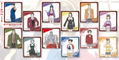 Ace Attorney - The Truth Objection Mini Shikishi Collection (Set of 12 pieces) thumbnail 1