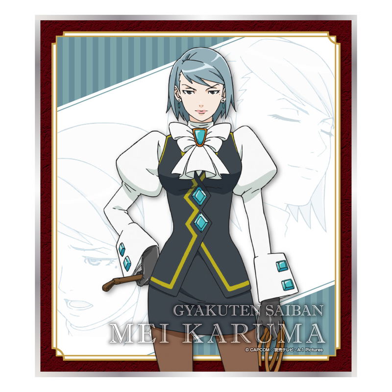 Ace Attorney - The Truth Objection Mini Shikishi Collection (Set of 12 pieces) image 10
