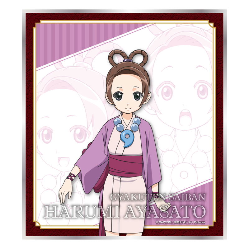 Ace Attorney - The Truth Objection Mini Shikishi Collection (Set of 12 pieces) image 7