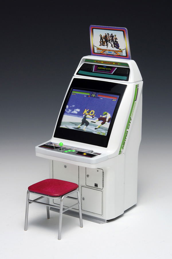 Memorial Game Collection 1/12 Scale Plastic Model Kit: Astro City Arcade Machine Sega Titles (Re-run) image 2