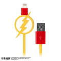 DC Comics Justice League Lightning Charge Cable for iPad/iPhone (Flash) thumbnail 1