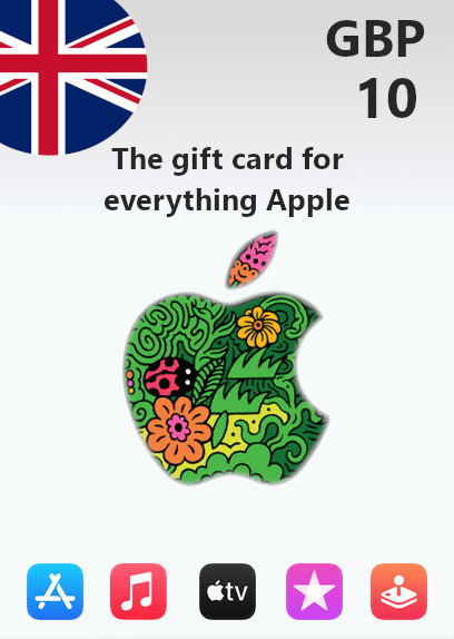 Apple Gift Card 10 GBP | UK Account <span class="ext ext_digital">digital</span> image 1