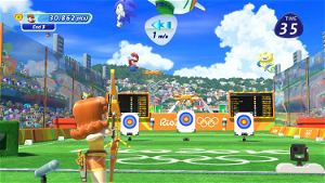 Mario & Sonic at the Rio 2016 Olympic Games [Wii Remote Control Plus Set] (Red & White)