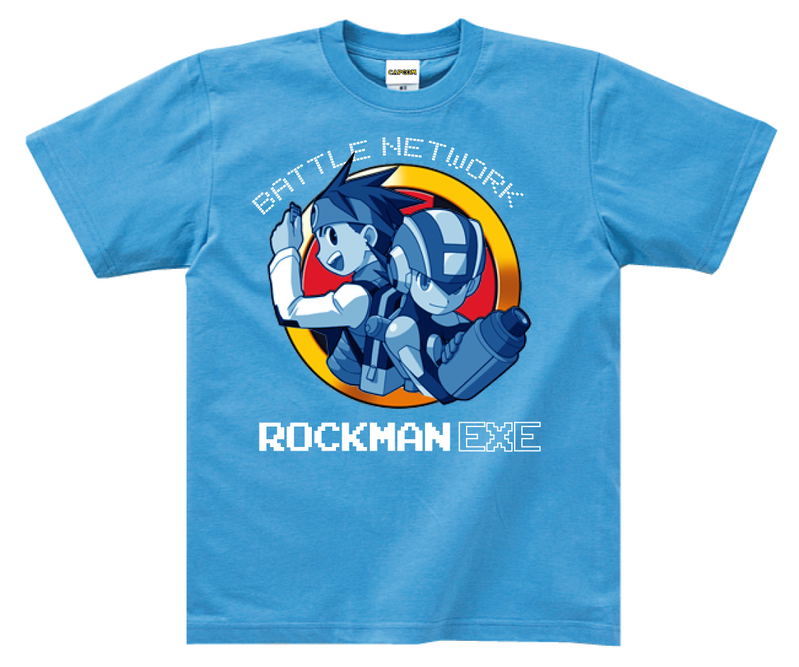 Megaman Battle Network T-shirt: Megaman Blue (M Size) image 1