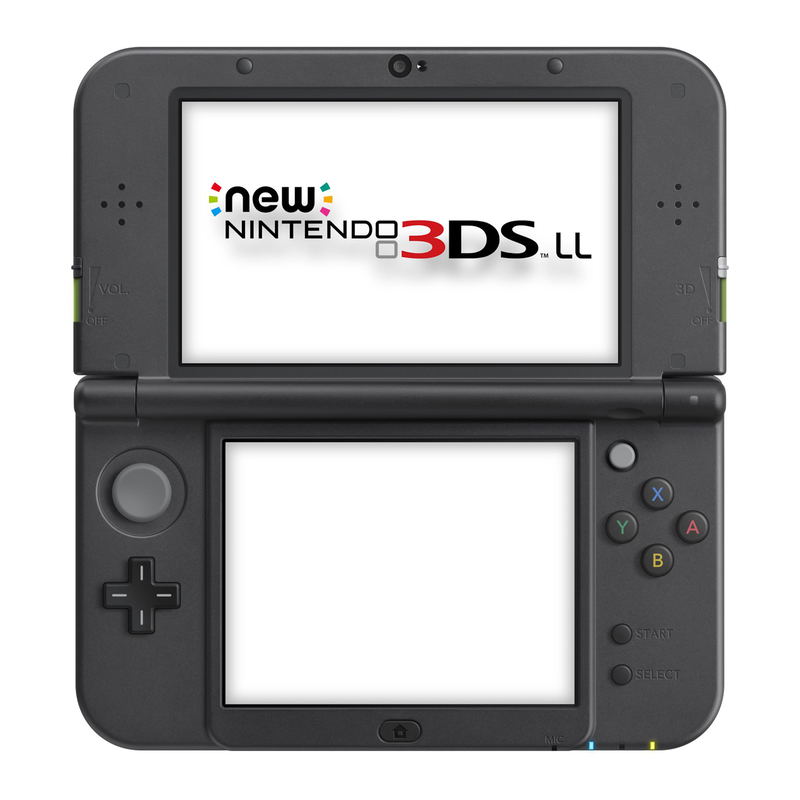 New Nintendo 3DS LL (Lime x Black) image 3