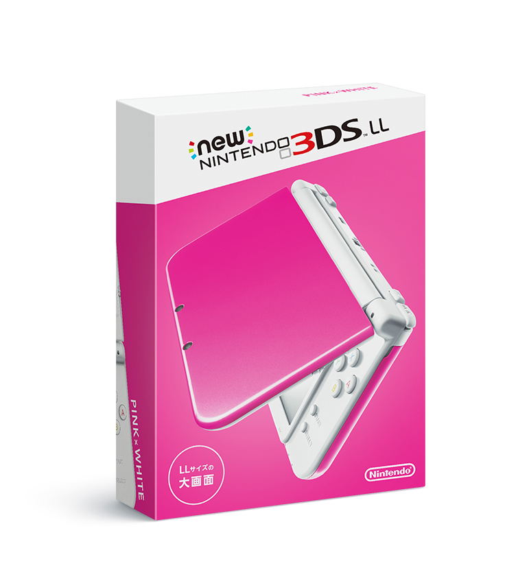 New Nintendo 3DS LL (Pink x White) - Main Image