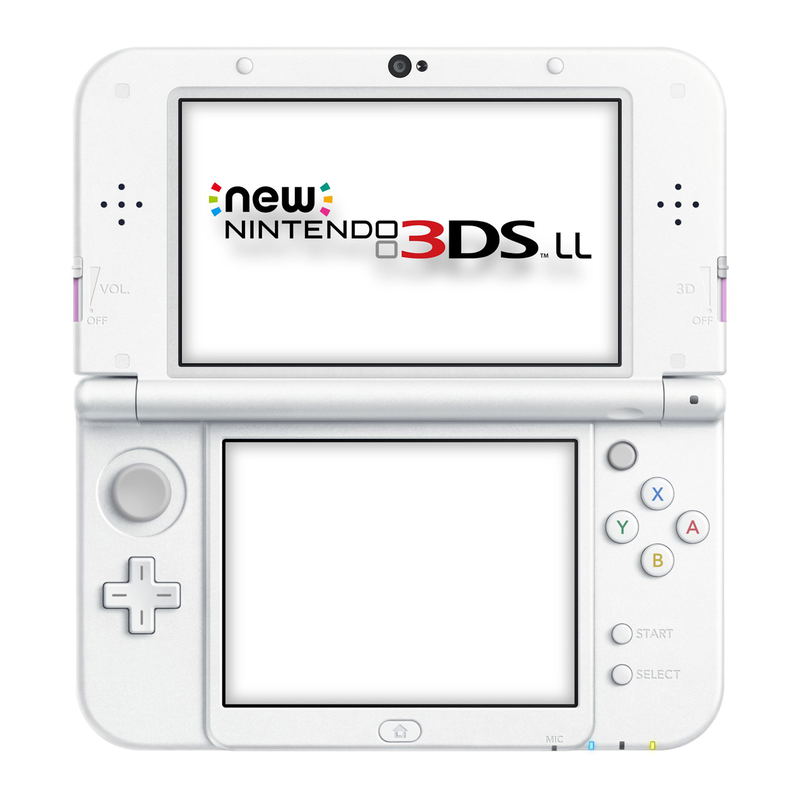 New Nintendo 3DS LL (Pink x White) image 3