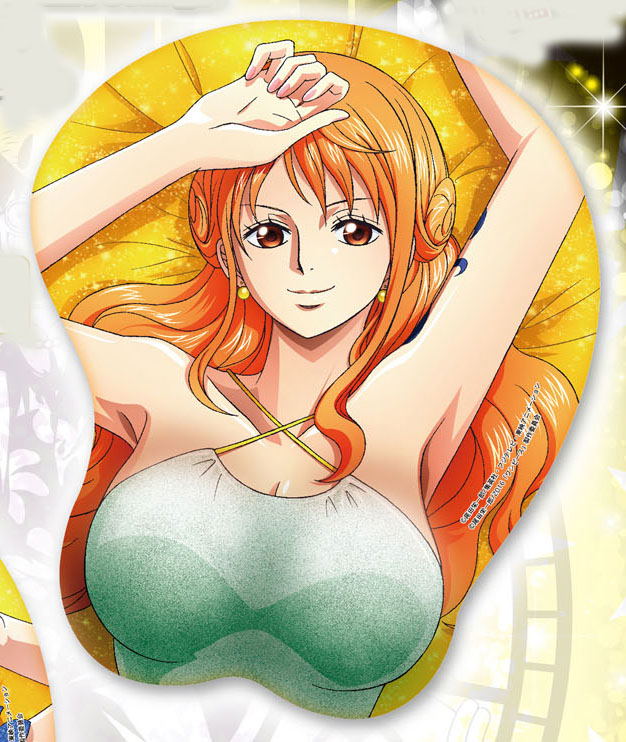 One Piece Film Gold 3D Mouse Pad: Film Gold Ver. Nami image 1
