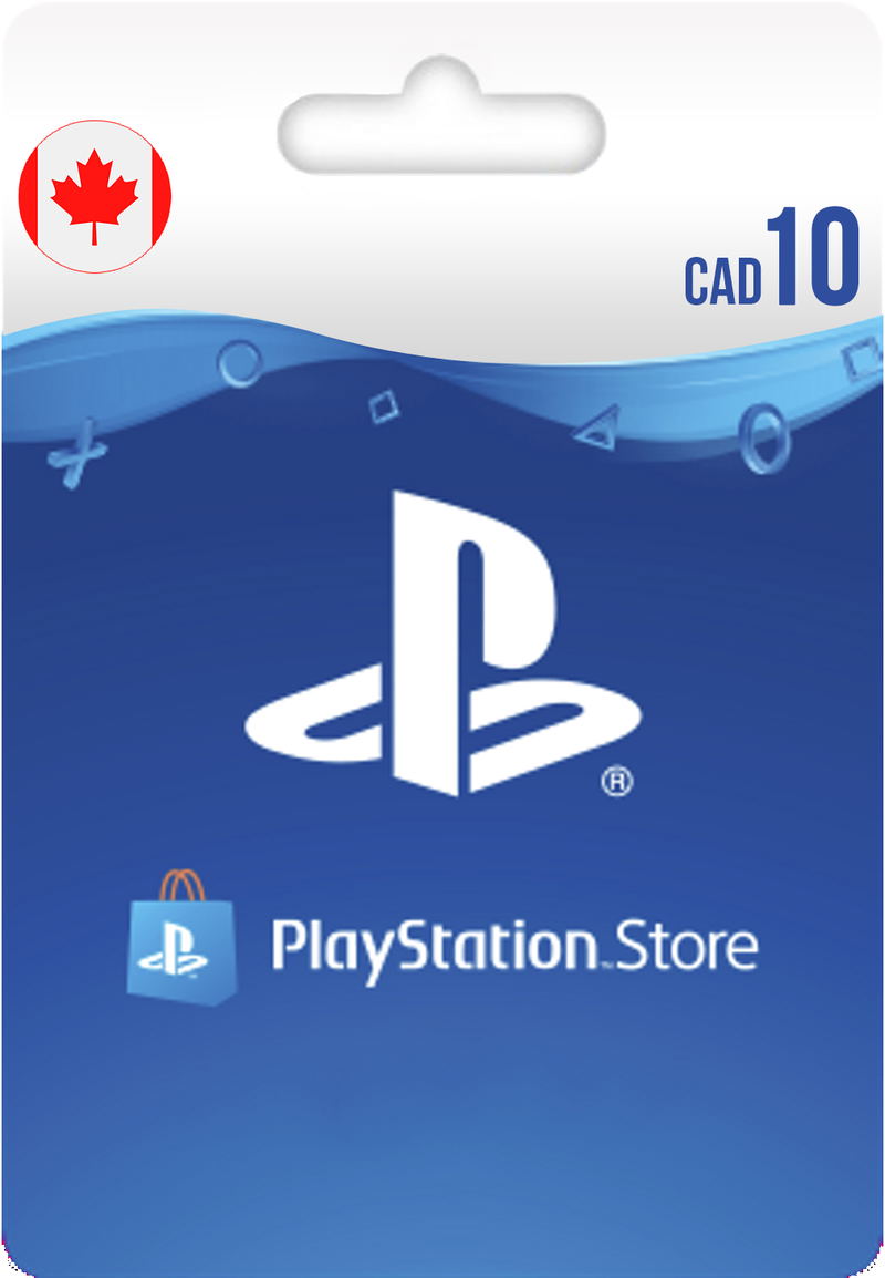 PSN Card 10 CAD | Playstation Network Canada <span class="ext ext_digital">digital</span> image 1