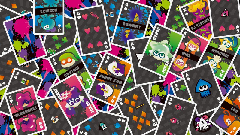 Splatoon Playing Cards 01 (Standard) image 4