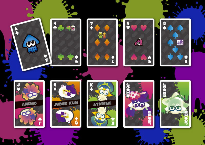 Splatoon Playing Cards 01 (Standard) image 2