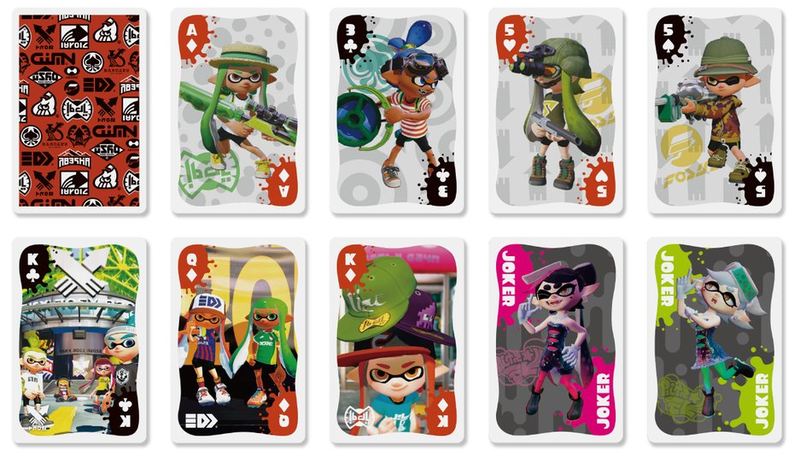 Splatoon Playing Cards 02 (Coordinate) image 3