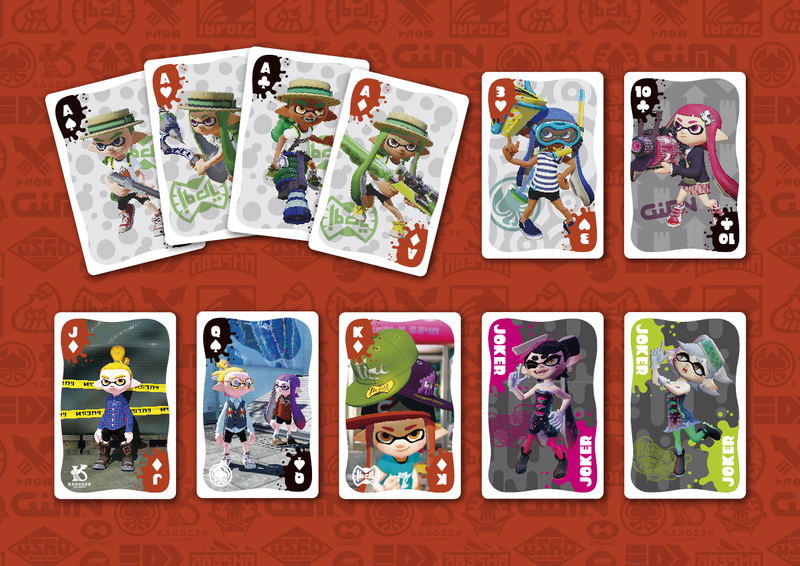 Splatoon Playing Cards 02 (Coordinate) image 2