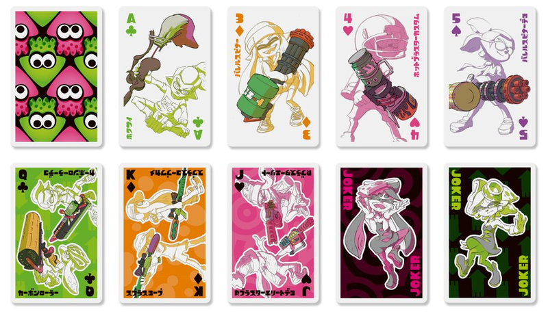 Splatoon Playing Cards 03 (Weapon) image 3