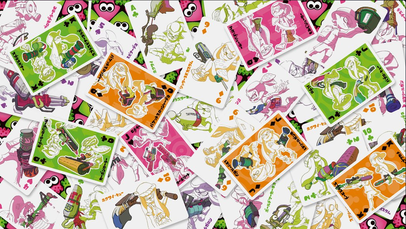 Splatoon Playing Cards 03 (Weapon) image 4