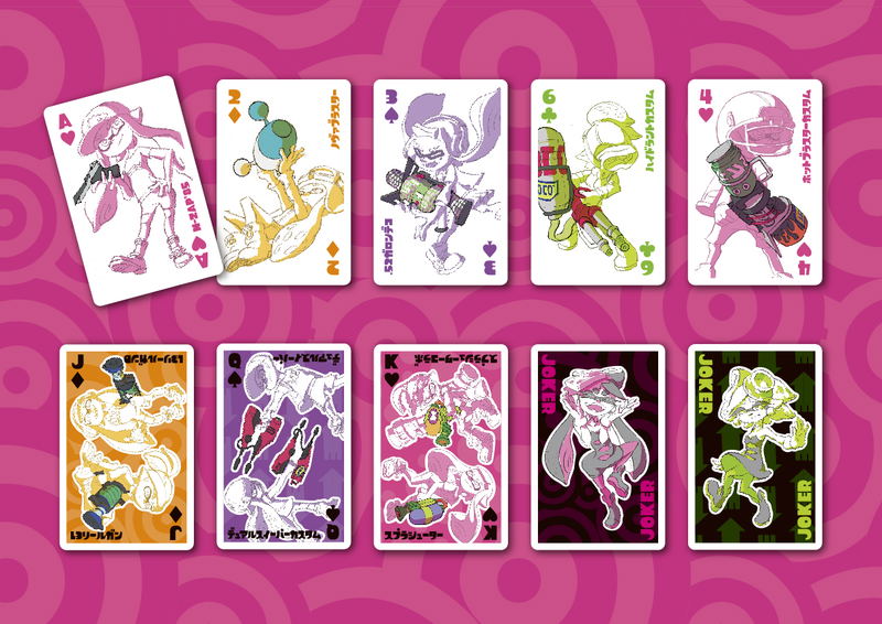 Splatoon Playing Cards 03 (Weapon) image 2