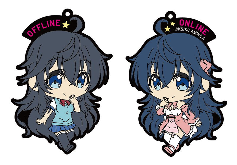 And You Thought There is Never a Girl Online? Front and Back Rubber Strap: Ako Tamaki image 1